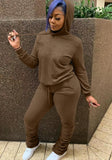 Winter Blank Hoody and Stack Pants 2 Piece
