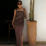 New Female Temperament Sling Suit Dress Dress
