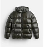 Cotton Coat Solid Color Cold High-End Cotton Jacket Men's Cotton Jacket Men's