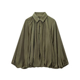 Women's Clothing 2025 Spring And Autumn Casual Collar Ponpong Bomber Jacket Coat Woman