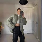 Autumn And Winter Men And Women With The Same Loose Zip Cotton Flying Jacket Women Ins Small Fragrant Style Baseball