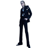 New Star Personality Fashion Big Sleek One-Buckle-Fits-Fit Suit Jacket