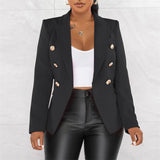 Spring Burst Women's Spring And Autumn New Solid Fashion Casual Suit Short Coat