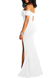 Formal Sweetheart Slit Evening