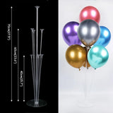 Tubes Balloon Stand Holder Column Confetti Balloons Happy Birthday Ballon Kids Baby Shower Wedding Party