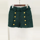 Autumn And Winter New High-End Fabric Trough Tuxedo Side Coarse Flowers To Repair Suit Jacket Ink