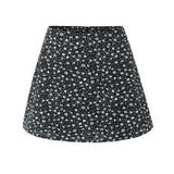 Trendy Women's Dress, Retro Holiday, Leisure, Small Broken Flower Skirt, Seaside Style, Romantic, Pastoral And Elegant Skirt-Outfit