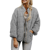 Autumn Winter Jacket Women 2022 Thick Warm Parkas Casual Pocket Cotton Padded Coat Female Vintage Oversized Loose