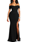 Formal Sweetheart Slit Evening