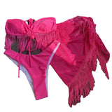 2022 New Cassin Braging Slings Three-Piece Swimsuit