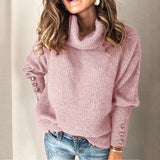 Woherb Winter Autumn And Winter Women's Hoodie Turtleneck Sweater Top In Stock-Outfit