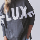 New Casual Fashion Letter Printing Hooded Long-Sleeved