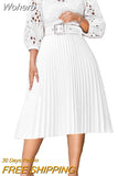 Lace Hollow Out African Dresses for Women 2023 Summer Clothes Long Pleat Dress Party White Black Elegant Robe Longue Femme-Outfit