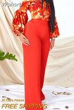 Piece Set Summer Outfits African Dresses for Women 2023 Elegant Print Tops and Pants Suit Plus Size Ladies Matching Clothing-Outfit