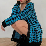V Neck Oversized Cardigan for Women 2021 Autumn Winter Fashion Long Sleeve Knitted Casual Women's Cardigans