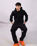 2025 New CRADE Hooded Sportswear And Fake Two Pairs Of Pants With Men's And Women's Embroidery