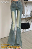 Jeans Women Skinny High Waist Street Sexy Elegant Washed Vintage Denim Retro Trousers Y2k Clothes Джинсы Женские Casual-Outfit