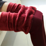 Winter Warm Leggings High Elastic Thicken Velvet Leggings Feamle 2020 Casual Winter Skinny Legging For