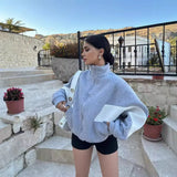 And Winter Explosion 2025 Women's Loose Casual Casual Clothes Long Sleeves Collar Coat