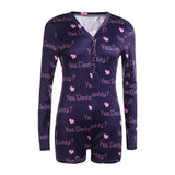 Sexy Women Bodysuit Long Sleeve Deep V Neck Bodycon Stretch Leotard Crop Top Button Short Romper Pajamas Women Jumpsuit