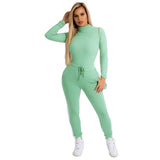 Solid Color Turtleneck Ladies Autumn And Winter Casual Warm