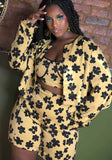 Floral Printed Three Piece Shorts