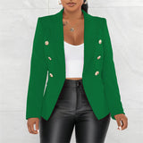Spring Burst Women's Spring And Autumn New Solid Fashion Casual Suit Short Coat
