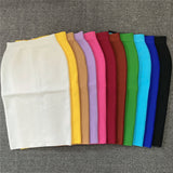 Quality Women New Rayon Bandgae Skirt Elegant Pencil Skirt Celebrity Sexy Club Party Wear Vintage