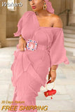 Colors African Dresses for Women Pleat Africa Dress African Clothes Fashion Long Maxi Evening Party Dress Robe Africaine Femme-Outfit