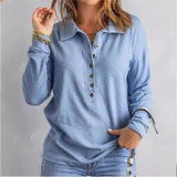 Woherb Color Sweater Women's Single Breasted Lapel Long Sleeve Loose Casual Bottom Jacket Autumn Winter New-Outfit