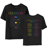 New Coldplay Concert Around The Same Short-Sleeved T-Shirt Cool Play Band Concert