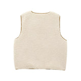 Sleeveless Vest Vest With Cardigan Jacket 2025 New Winter
