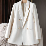 And Autumn Small Suit Jacket Women 2025 New Korean Version Of The Relaxed Leisure Net Red Suit Women's