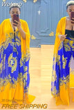 African Clothes for Women Two Piece Set Dashiki 2023 Fashion Long Dress Sets Pants Suits Outfits Party Dresses Plus Size-Outfit