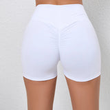 Woherb Peach Lift Hip Fitness Shorts Female Tight High Waist Running Sports Speed Drying Yoga Pants Hot Pants Summer-Outfit