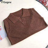 HIGH quality Knitted Women turtleneck Sweater Pullovers spring Autumn Basic Women Sweaters Pullover Slim female knit
