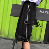 Women BF Large Pocket Cargo Harajuku Straight Loose Short Womens Leisure Couple Korean Style Ulzzang Trendy Street