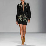 Long-Sleeved Plaid Shirt Dress 2025 Spring And Autumn New Fashion Loose Casual Dress