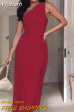 Vintage Off Shoulder Irregular Wide Folds Dress Women Chic Diagonal Collar Puffy Hem Dresses Elegant Office Lady Vestidos-Outfit