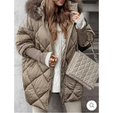 New Women's Explosive Temperament Winter Hooded Hoodie