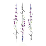 Waterproof Temporary Tattoo Stickers Black Somnus Flower Plant Small Size Tatto Flash Tatoo Fake Tattoos for Man Kid Girl