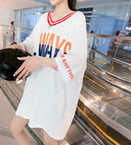 Blue Orange And White Color Women T Shirt Bottom Missing Style Female Tee