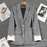 Jacket Women 2025 Spring New Leisure Temperament Famous Spring Autumn Fried Street This Year's Popular Lattice