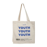 Women Canvas Shopping Bag Letter Printing Casual Women's Cotton Shoulder Bag Eco-friendly Tote Bag Handbag Reusable Shopping