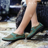 Men's Casual Shoes Men Leather Loafers Flat Handmade Outdoor Breathable Moccasins Designer Shoes Comfortable Sneakers Size