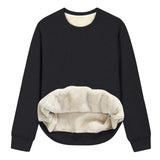 And Winter New Women's Clothing Explosion Of Women's Round Collar Collar Collar T-Neck Tat-Dressed Thick Outer Wear Bottom