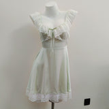 Sexy Ice Silk Pajamas Women In Spring And Summer 2025 Pure Lust Wind Trench Ribbon Tector Sonar