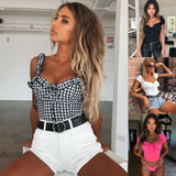 New Women Sexy Off Shoulder Casual Bralet Top Lotus Leaf Lace Vest Summer Fashion Female Tops Crop