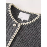 Industry Small Fragrant Wind Hair Coat Woman 2025 Winter New High-End Short Coat