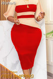 Summer Midi Dress African Dresses for Women Sexy Daily Vestidos Elegant Long Bodycon Dress Fashion Patchwork Robes Femmes-Outfit